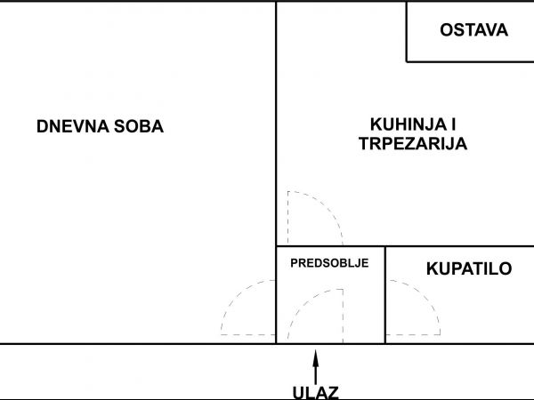 Novi Sad, Grbavica, Izdavanje, jednosoban stan površine 40m2