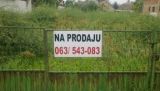 Novi Sad, Futog, prodaja placa 