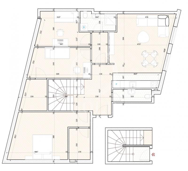 prodaja, stanovi, , petrovaradin, 99.6m2