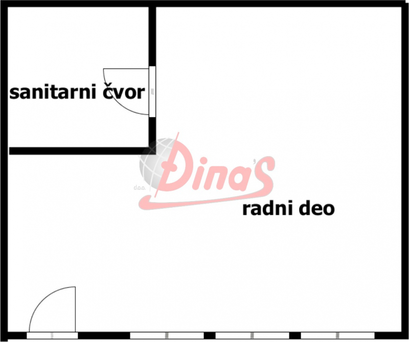 prodaja, lokali, novi sad, centar, 23m2