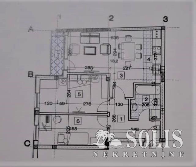 prodaja, stanovi, novi sad, centar, 55m2