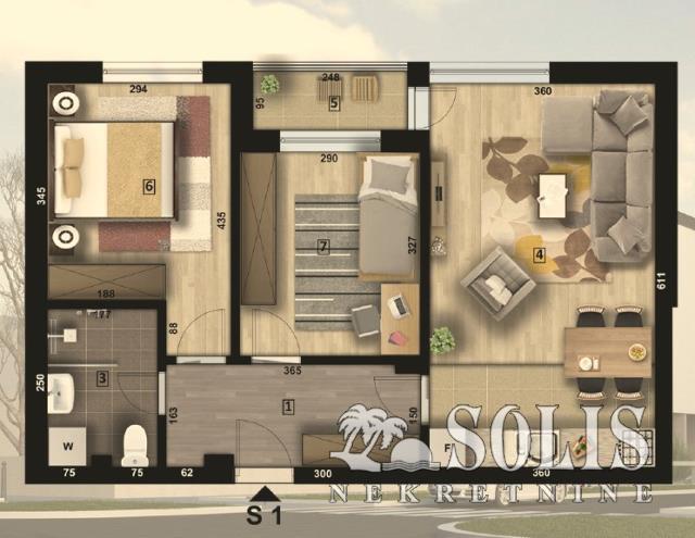 prodaja, stanovi, novi sad, somborski bulevar, 56m2